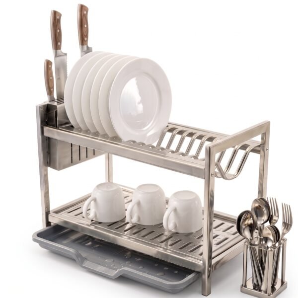 2 Step Steel Plate Rack